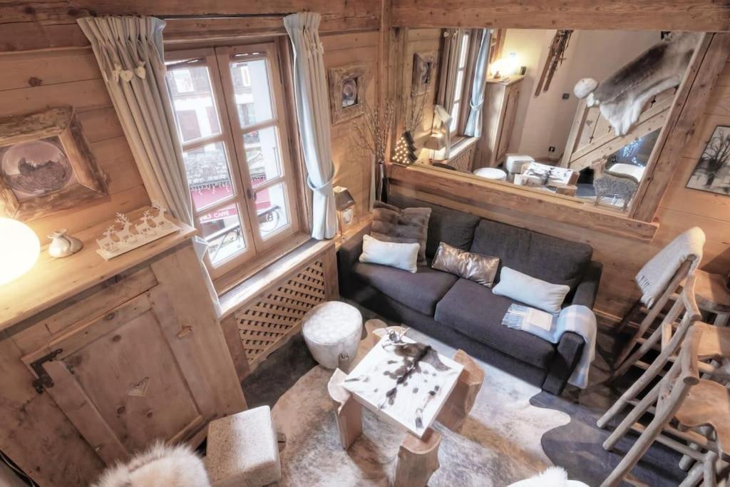 Duplex Chaleureux Au Coeur De Megeve 2 P Apartment Exterior foto